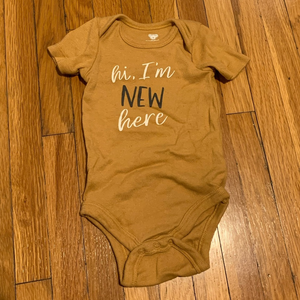 Koala Baby Tan Bodysuit - Hi, I'm New Here